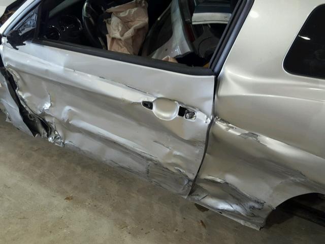 1ZVBP8AM7E5303174 - 2014 FORD MUSTANG SILVER photo 9