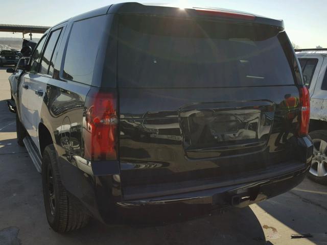 1GNLC2EC0FR635539 - 2015 CHEVROLET TAHOE POLI BLACK photo 3