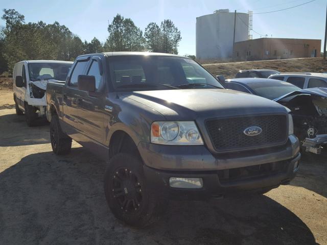 1FTRW14W64KB68469 - 2004 FORD F150 SUPER GRAY photo 1