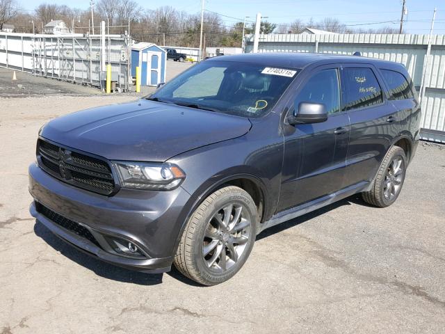 1C4RDJAG8FC689970 - 2015 DODGE DURANGO SX CHARCOAL photo 2