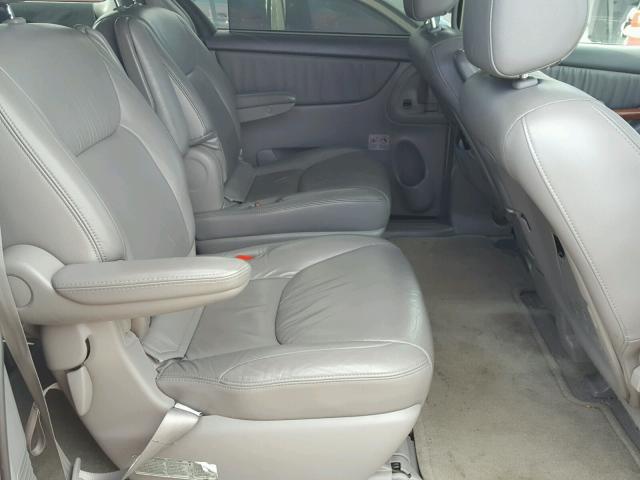 5TDZA22C54S139793 - 2004 TOYOTA SIENNA XLE SILVER photo 6