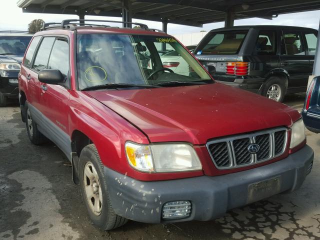 JF1SF63571G768543 - 2001 SUBARU FORESTER L ORANGE photo 1