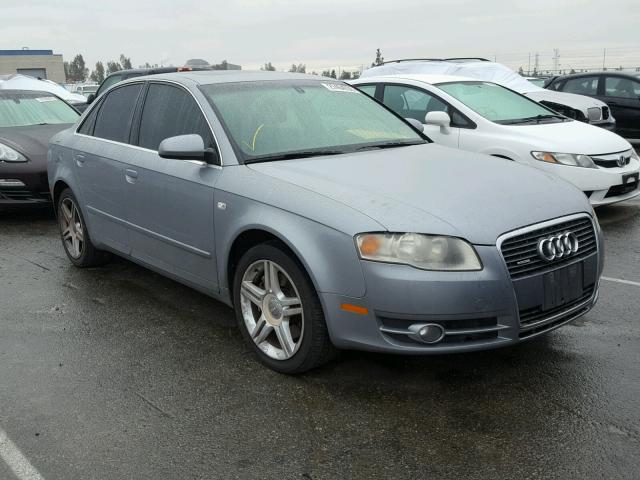 WAUDF78E26A254429 - 2006 AUDI A4 2.0T QU GRAY photo 1