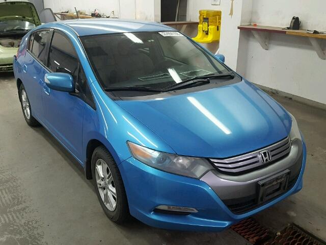 JHMZE2H78AS005229 - 2010 HONDA INSIGHT EX BLUE photo 1