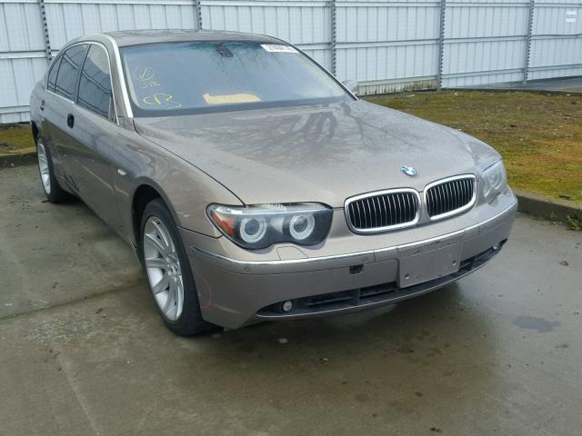 WBAGN63595DS57388 - 2005 BMW 745 LI BROWN photo 1