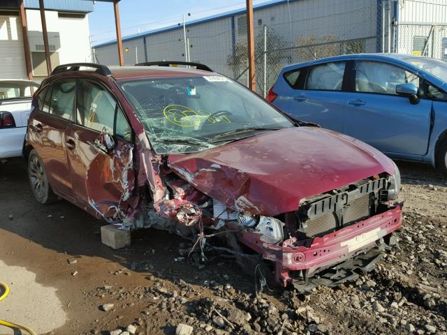 JF1GPAS67E8226715 - 2014 SUBARU IMPREZA SP MAROON photo 1