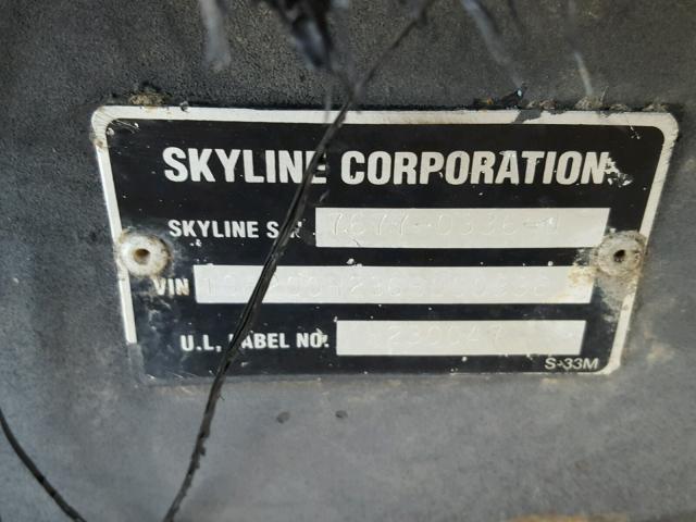 1SE200H236B000336 - 2006 SKY TRAILER BLACK photo 10