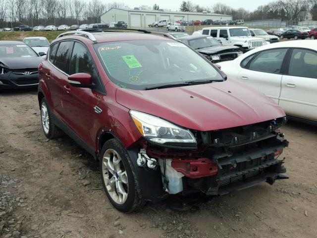 1FMCU9J94DUC98601 - 2013 FORD ESCAPE TIT RED photo 1