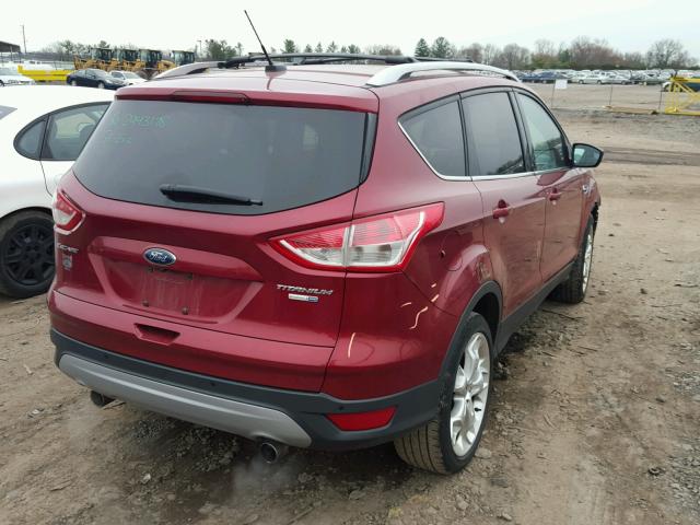 1FMCU9J94DUC98601 - 2013 FORD ESCAPE TIT RED photo 4