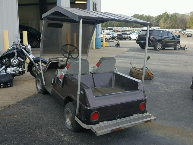 32680 - 1990 GOLF GOLF CART MAROON photo 3