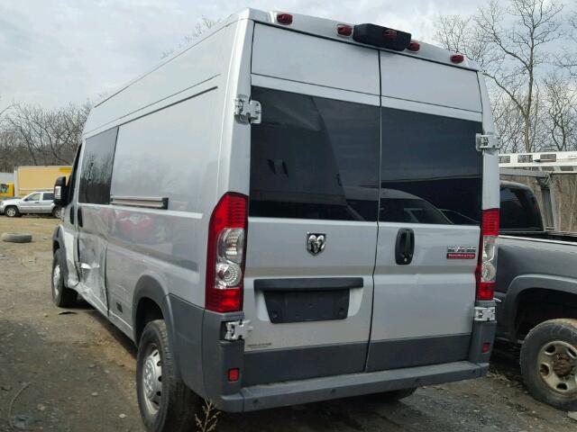 3C6TRVDG8GE119835 - 2016 RAM PROMASTER 银色 照片 3