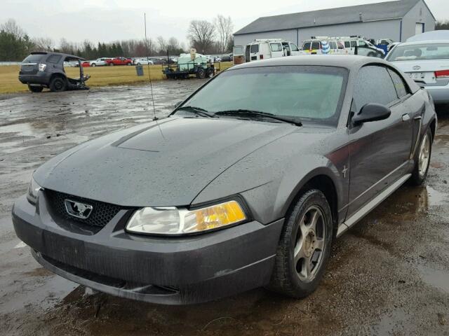 1FAFP40443F407116 - 2003 FORD MUSTANG GREEN photo 2