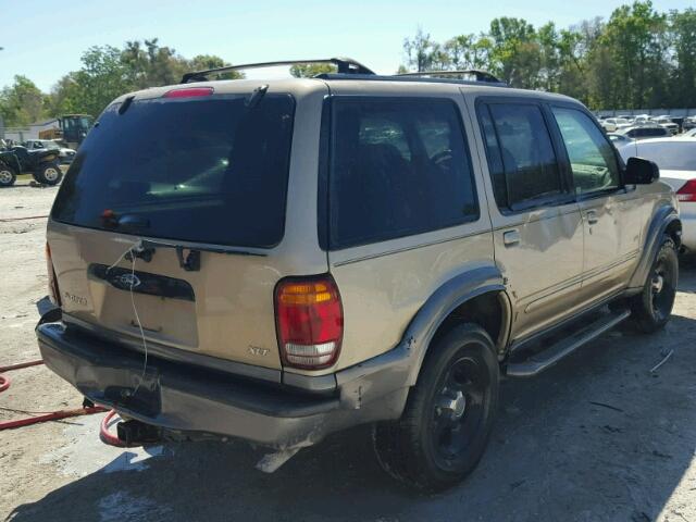 1FMZU63E4YZA79570 - 2000 FORD EXPLORER X GOLD photo 4