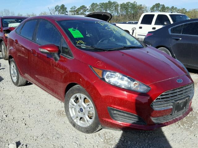 3FADP4BJ3GM149512 - 2016 FORD FIESTA SE RED photo 1