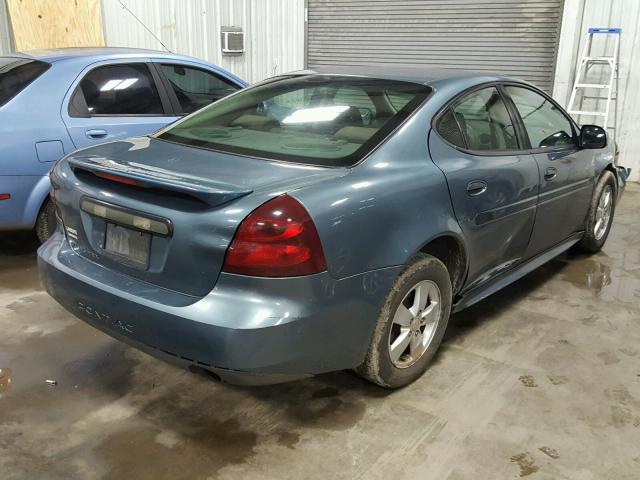 2G2WP552871219093 - 2007 PONTIAC GRAND PRIX BLUE photo 4