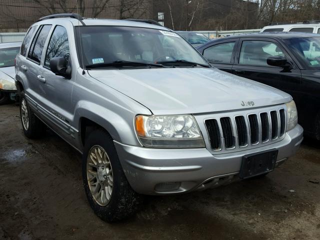 1J4GW58N52C327922 - 2002 JEEP GRAND CHER GRAY photo 1