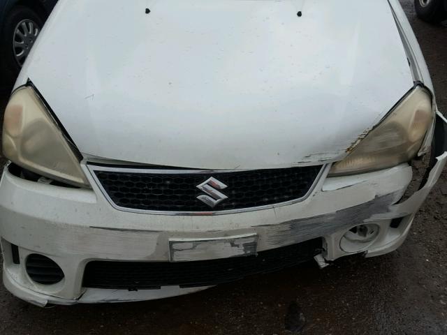 JS2RA62S365305306 - 2006 SUZUKI AERIO WHITE photo 7