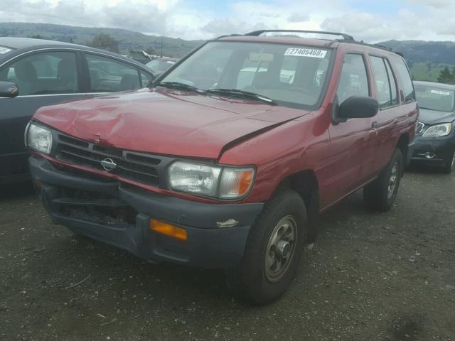 JN8AR05S5VW138260 - 1997 NISSAN PATHFINDER RED photo 2