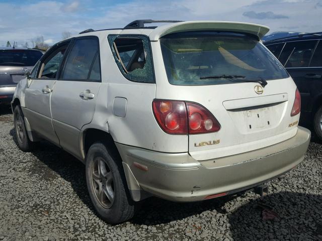 JT6HF10U8Y0105950 - 2000 LEXUS RX 300 CREAM photo 3