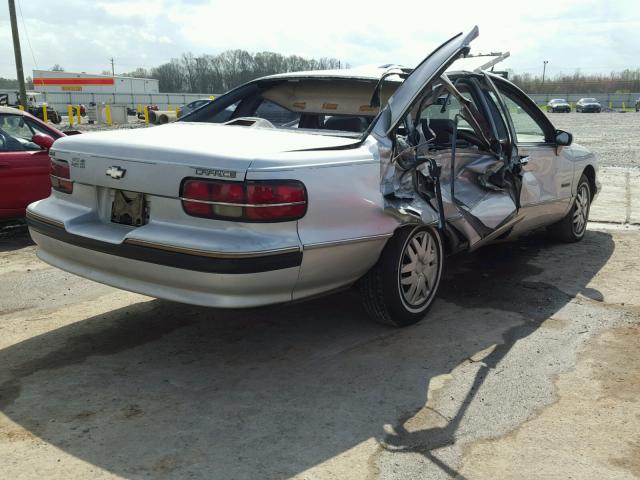 1G1BL53E7MW114805 - 1991 CHEVROLET CAPRICE SILVER photo 4