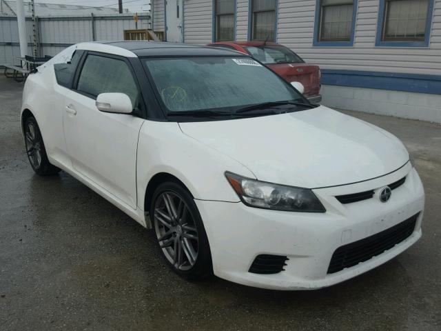 JTKJF5C74D3063818 - 2013 TOYOTA SCION TC WHITE photo 1