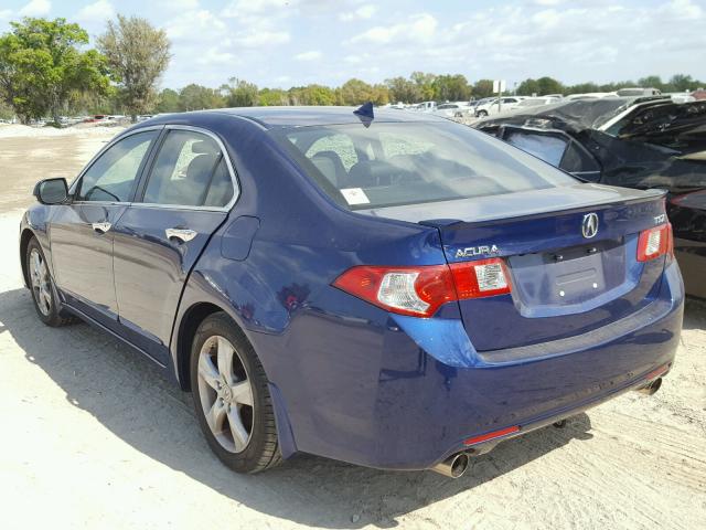 JH4CU26659C035006 - 2009 ACURA TSX BLUE photo 3