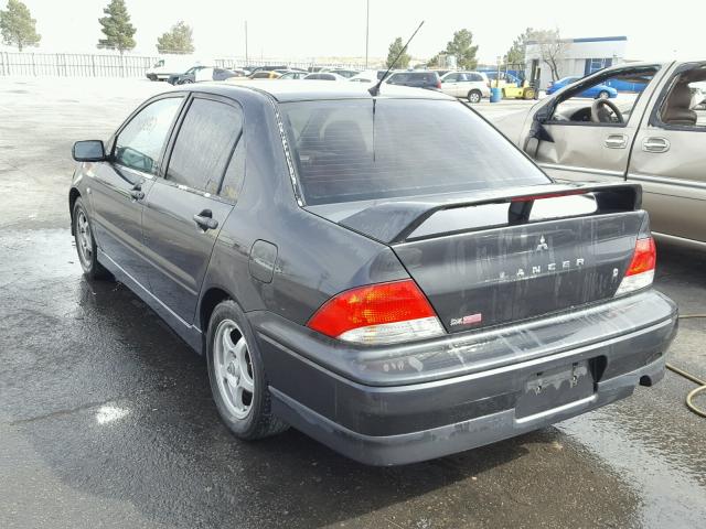 JA3AJ86E33U001139 - 2003 MITSUBISHI LANCER OZ GRAY photo 3