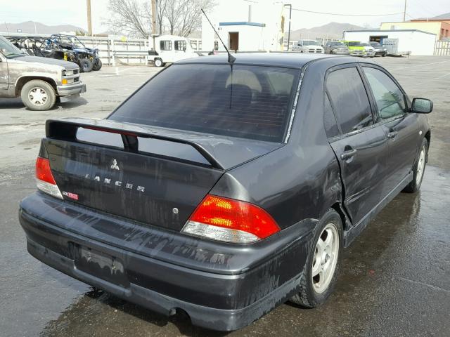 JA3AJ86E33U001139 - 2003 MITSUBISHI LANCER OZ GRAY photo 4