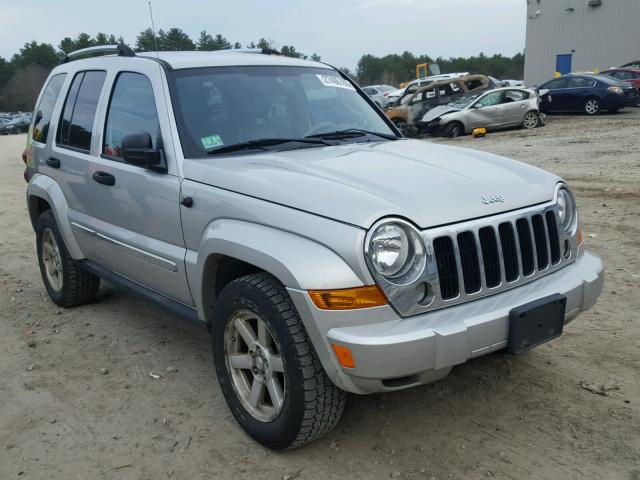 1J4GL58K56W250973 - 2006 JEEP LIBERTY LI SILVER photo 1