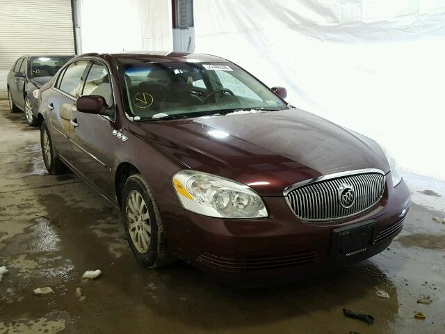 1G4HP57286U230949 - 2006 BUICK LUCERNE CX MAROON photo 1