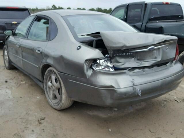 1FAFP55273A182930 - 2003 FORD TAURUS SES GRAY photo 3