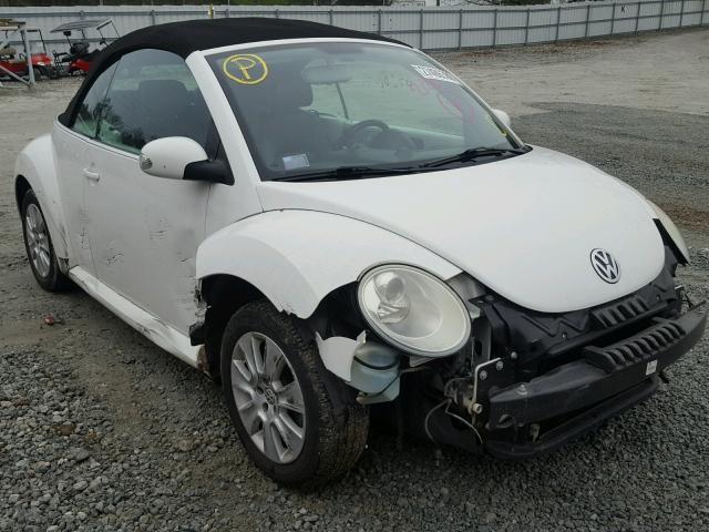 3VWRF31Y19M403097 - 2009 VOLKSWAGEN NEW BEETLE WHITE photo 1