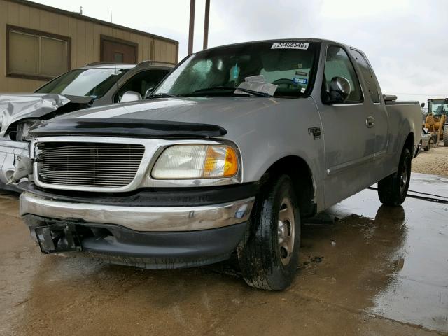 1FTRX17W21KA55462 - 2001 FORD F150 SILVER photo 2