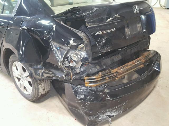 1HGCP26488A020969 - 2008 HONDA ACCORD LXP BLACK photo 9