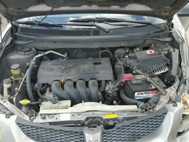 5Y2SL62804Z429422 - 2004 PONTIAC VIBE GRAY photo 7