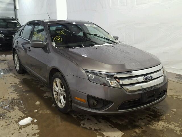 3FAHP0HA8CR148788 - 2012 FORD FUSION SE GRAY photo 1