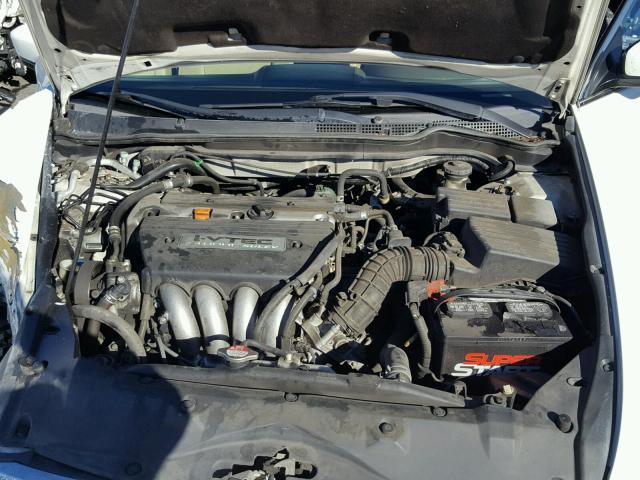 1HGCM567X7A004047 - 2007 HONDA ACCORD EX WHITE photo 7