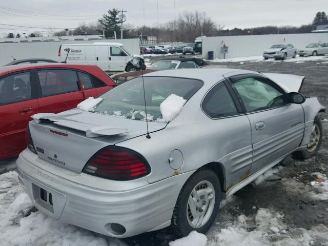 1G2NE12F22C164063 - 2002 PONTIAC GRAND AM S Gümüş foto 4