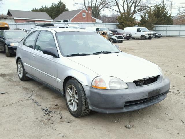 2HGEJ6420VH105658 - 1997 HONDA CIVIC CX SILVER photo 1