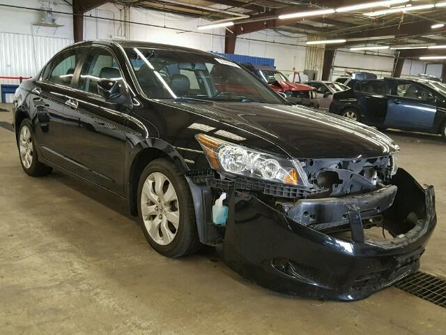 1HGCP3F87AA031055 - 2010 HONDA ACCORD EXL BLACK photo 1