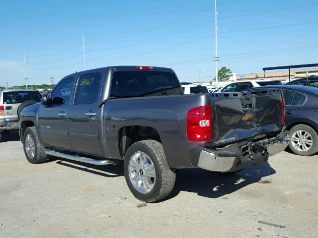 3GCPCREA9BG204872 - 2011 CHEVROLET SILVERADO GRAY photo 3