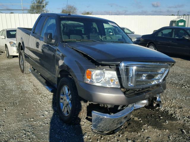 1FTPX12V98FA70713 - 2008 FORD F150 GRAY photo 1