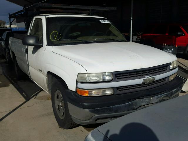 1GCEC14W5YE136396 - 2000 CHEVROLET SILVERADO WHITE photo 1