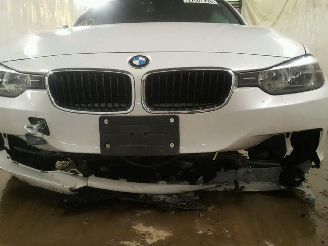 WBA3B1G56ENT00566 - 2014 BMW 320 I WHITE photo 9