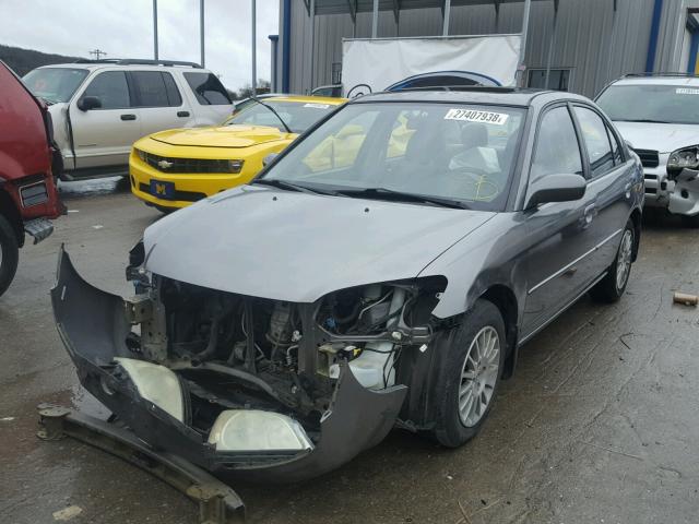 2HGES26765H594730 - 2005 HONDA CIVIC EX ნაცრისფერი ფოტო 2