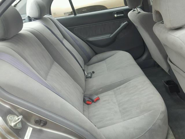 2HGES26765H594730 - 2005 HONDA CIVIC EX ნაცრისფერი ფოტო 6