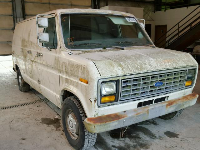 1FTEE14N5MHA79191 - 1991 FORD ECONOLINE WHITE photo 1