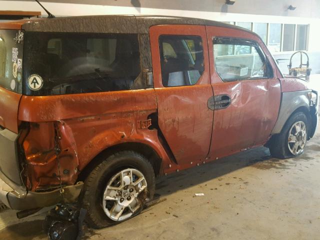 5J6YH28395L019166 - 2005 HONDA ELEMENT LX RED photo 9