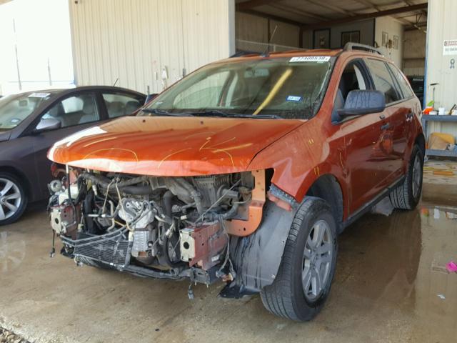 2FMDK36C98BA77826 - 2008 FORD EDGE SE ORANGE photo 2