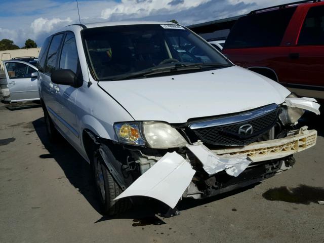 JM3LW28A130343562 - 2003 MAZDA MPV WAGON WHITE photo 1